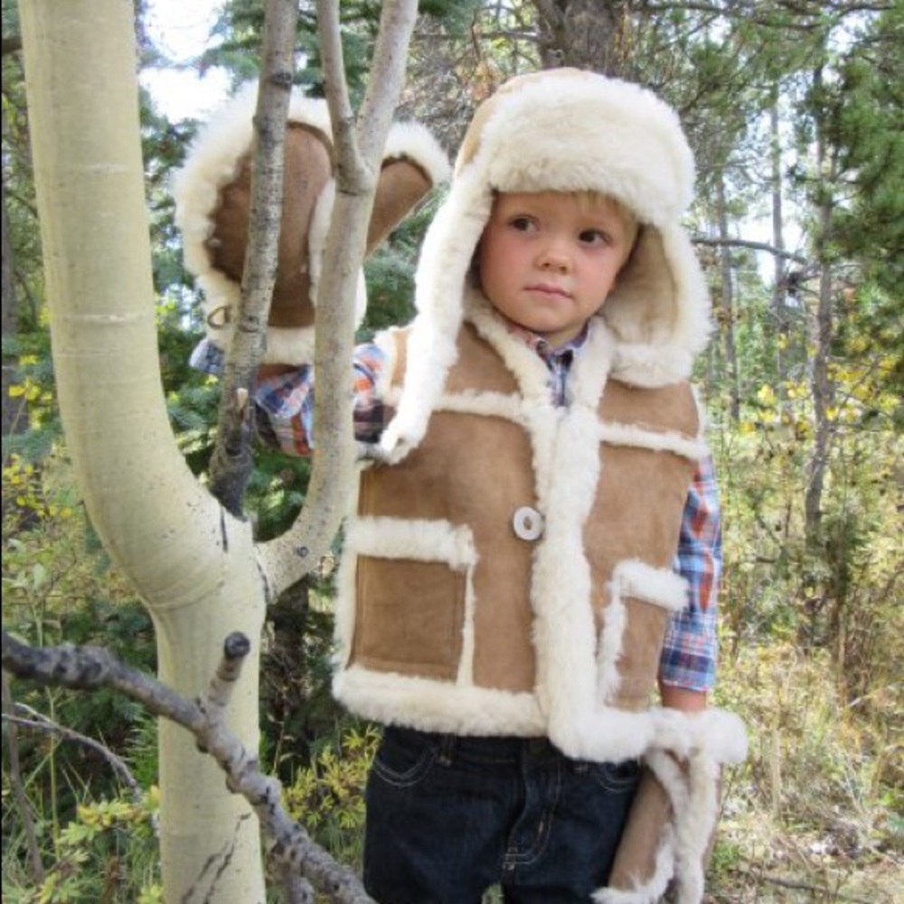 Toddler Sheepskin vest